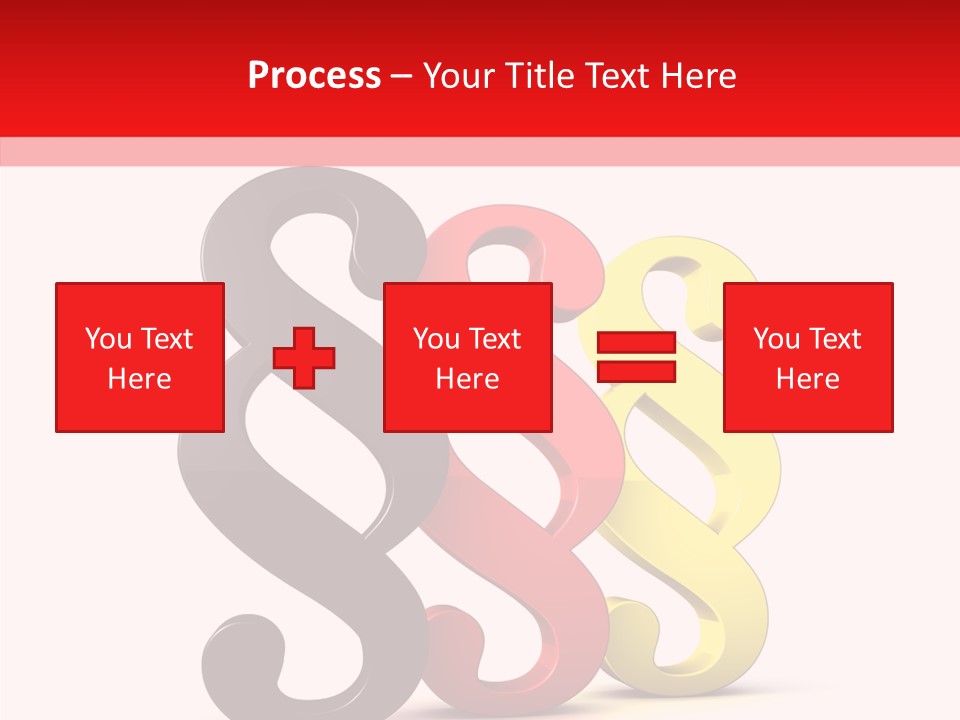 White Closeup Close Up PowerPoint Template
