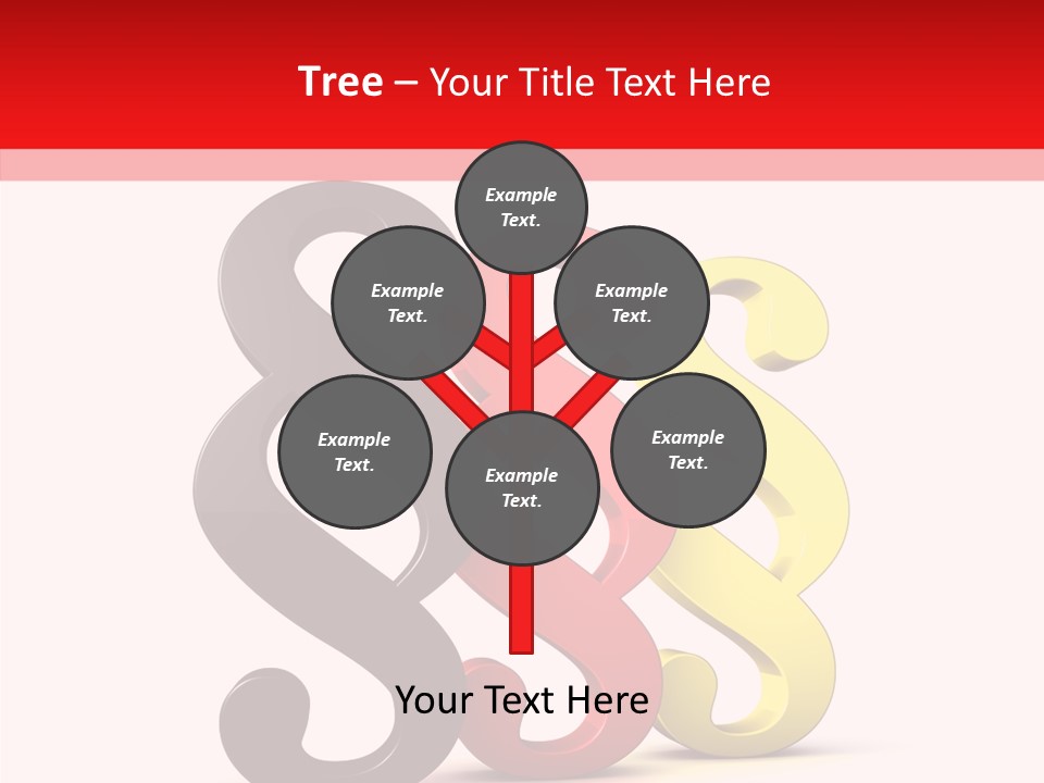 White Closeup Close Up PowerPoint Template