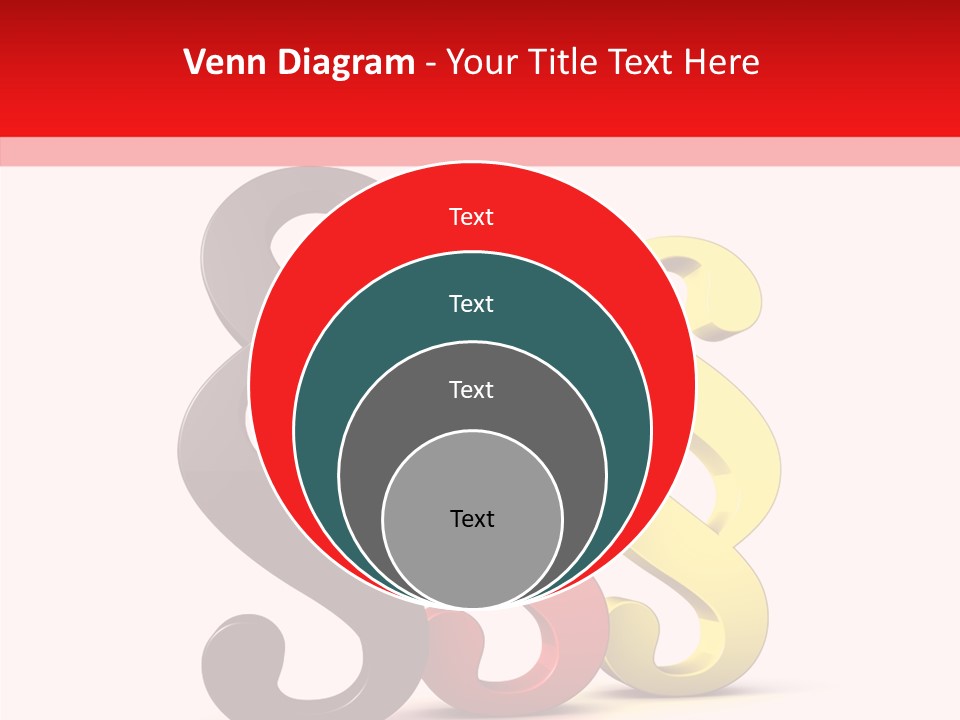 White Closeup Close Up PowerPoint Template