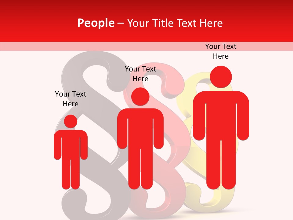 White Closeup Close Up PowerPoint Template