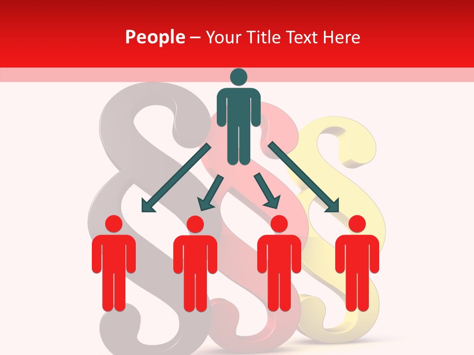 White Closeup Close Up PowerPoint Template