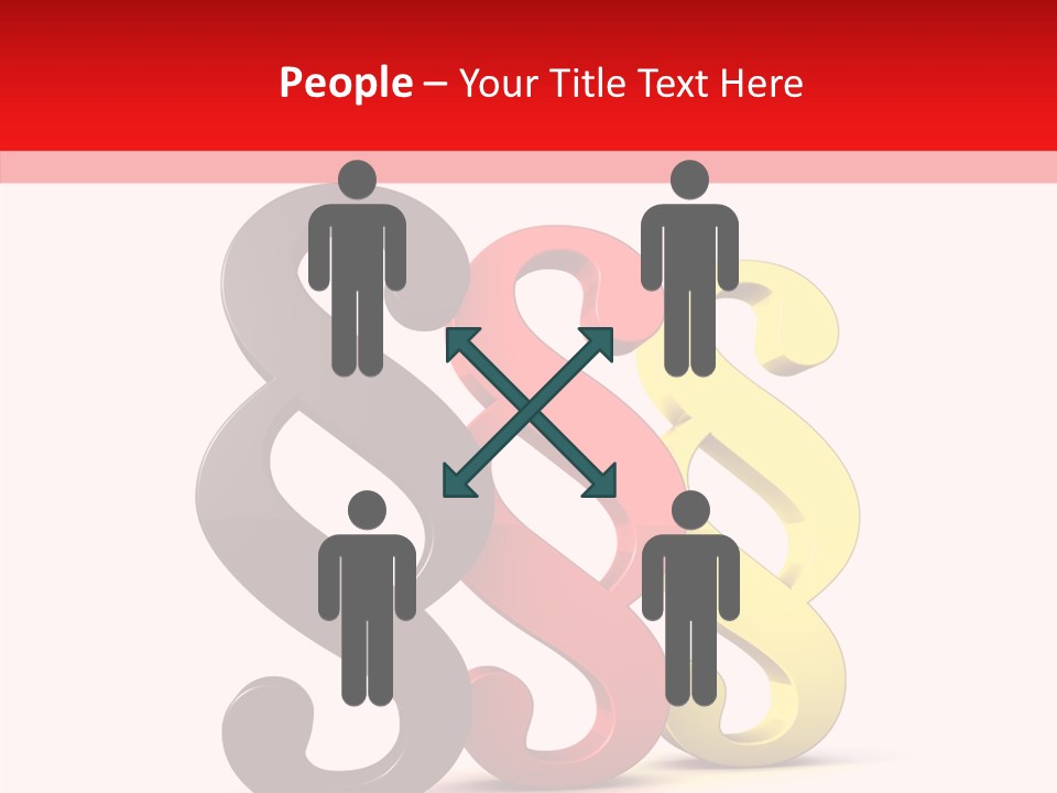 White Closeup Close Up PowerPoint Template