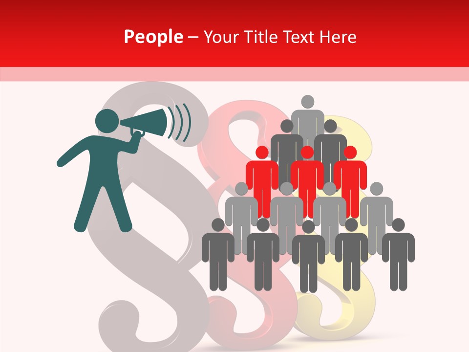 White Closeup Close Up PowerPoint Template