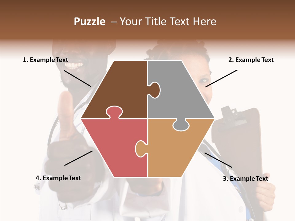 Women Background Senior PowerPoint Template