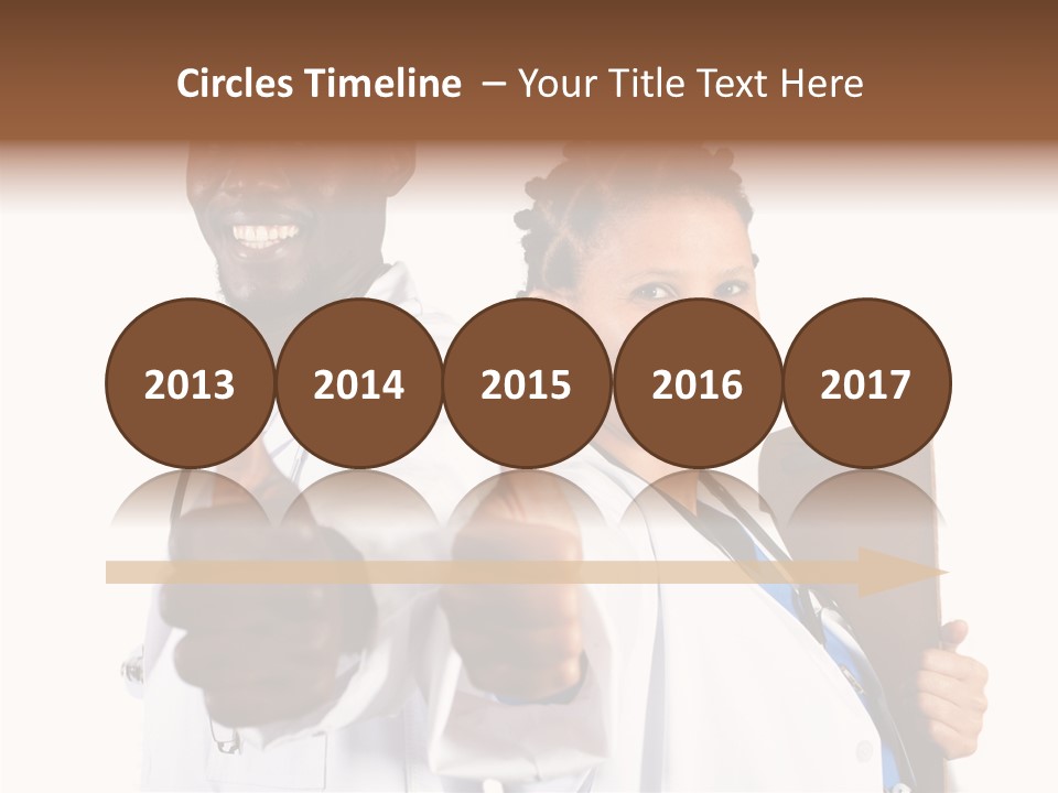 Women Background Senior PowerPoint Template