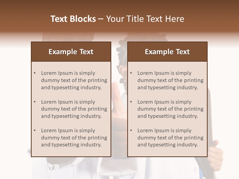 Women Background Senior PowerPoint Template