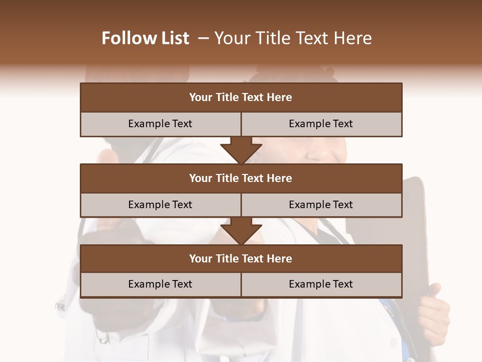 Women Background Senior PowerPoint Template