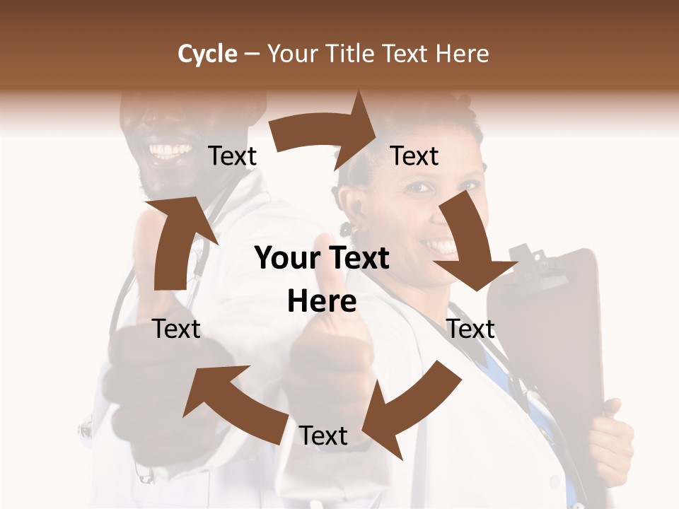 Women Background Senior PowerPoint Template