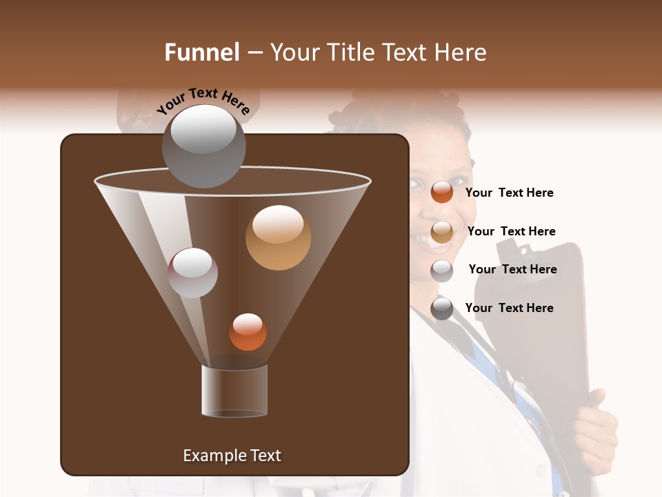 Women Background Senior PowerPoint Template