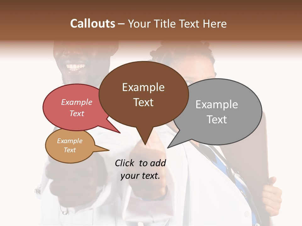 Women Background Senior PowerPoint Template