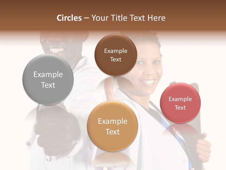 Women Background Senior PowerPoint Template