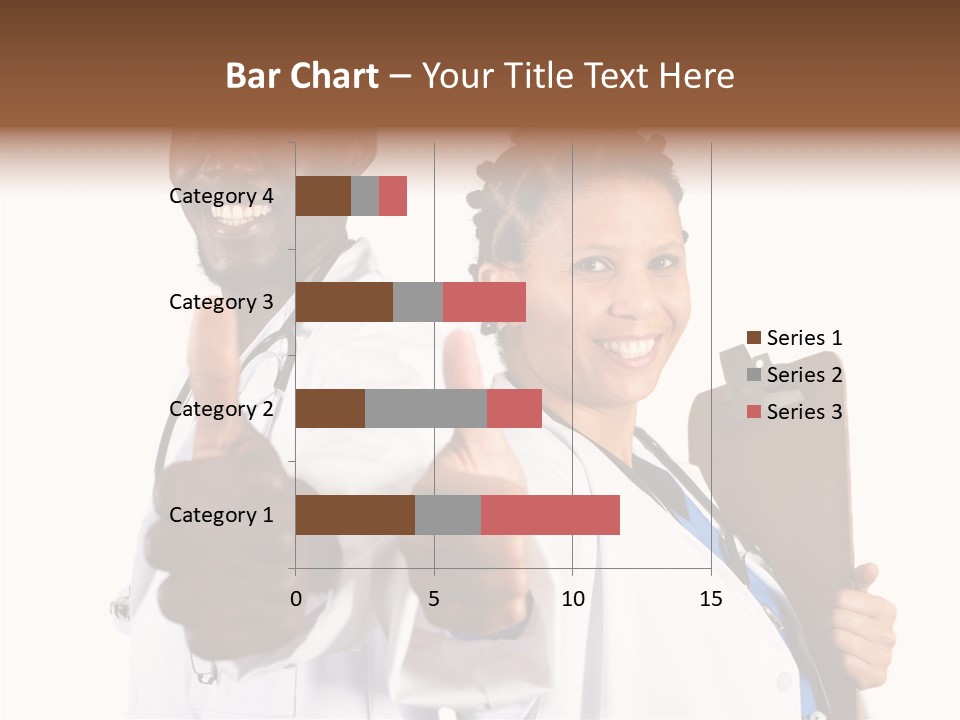 Women Background Senior PowerPoint Template