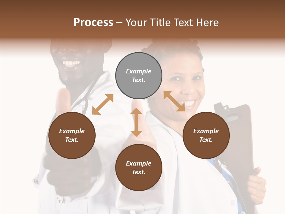 Women Background Senior PowerPoint Template