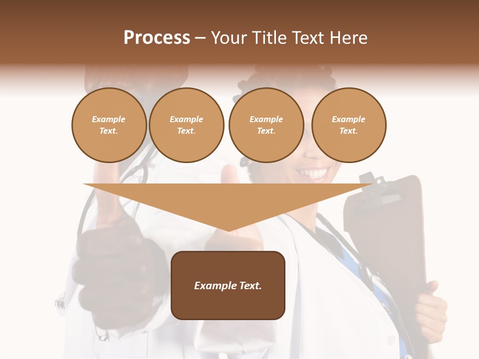 Women Background Senior PowerPoint Template