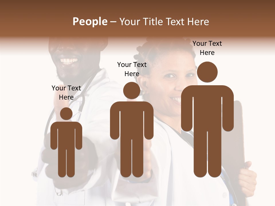 Women Background Senior PowerPoint Template