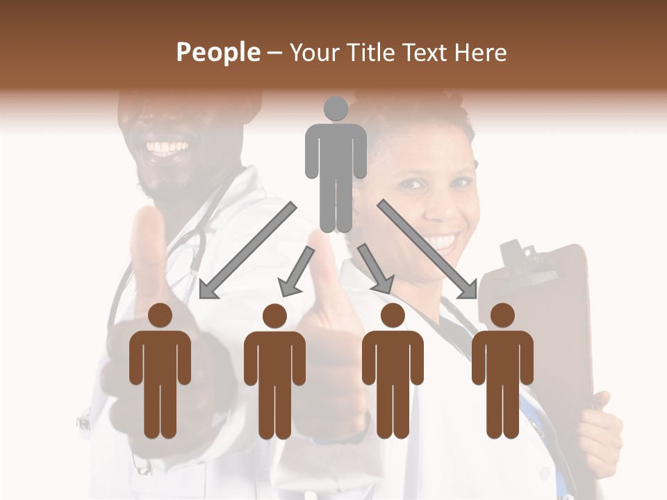 Women Background Senior PowerPoint Template