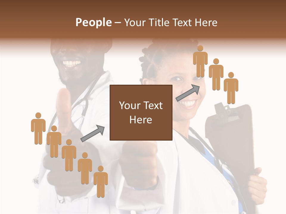 Women Background Senior PowerPoint Template