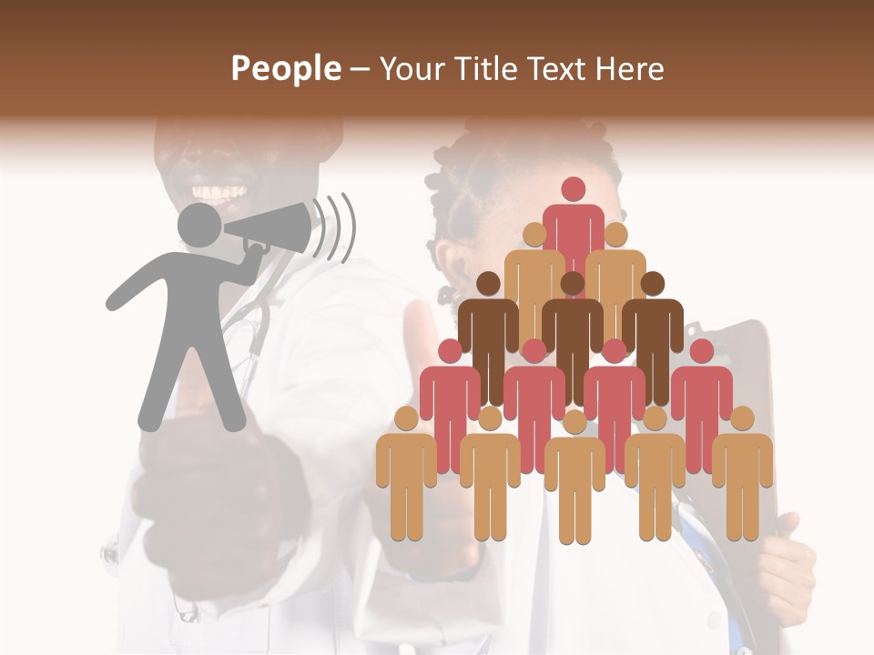 Women Background Senior PowerPoint Template