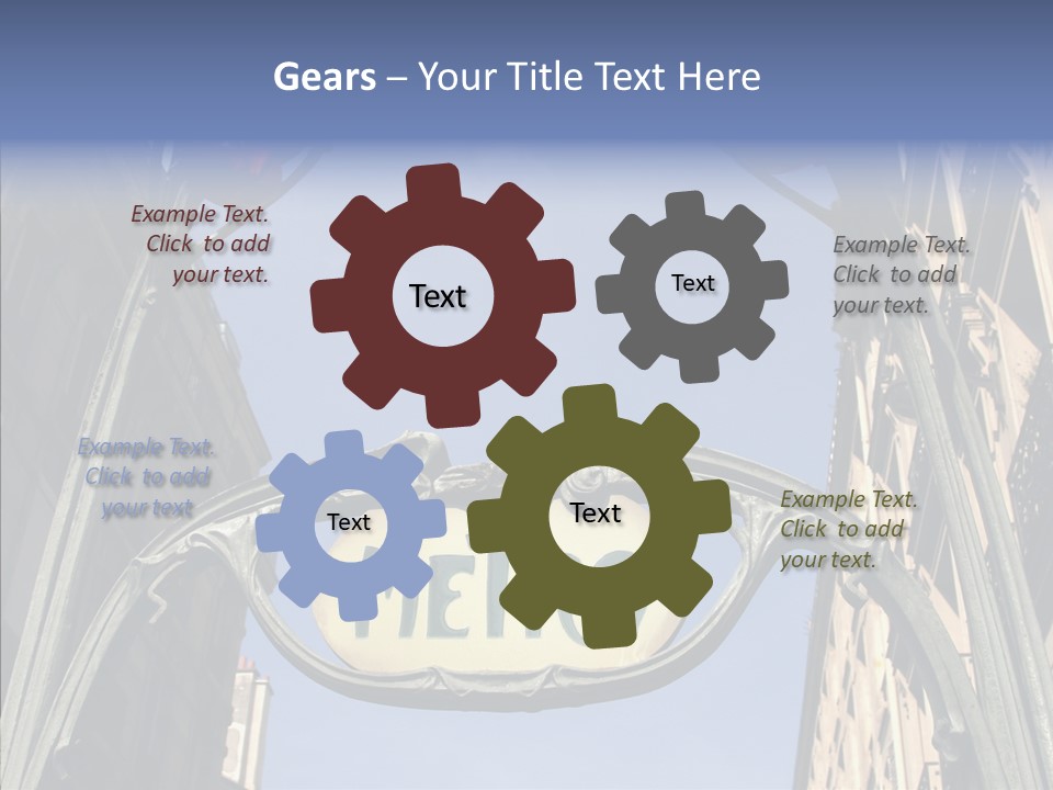 Elderly Hold Senior PowerPoint Template