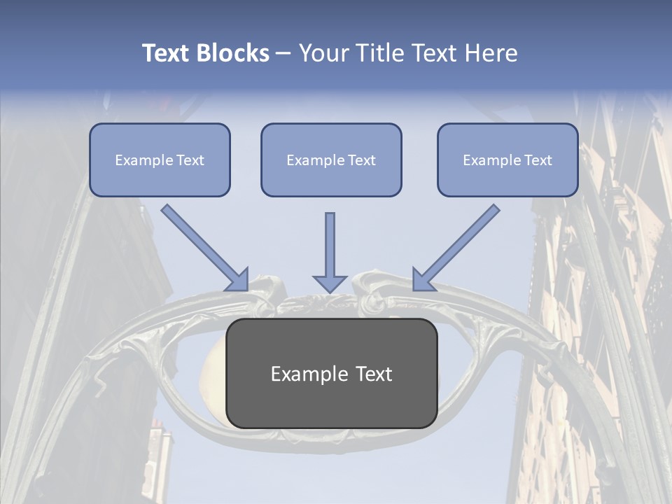 Elderly Hold Senior PowerPoint Template