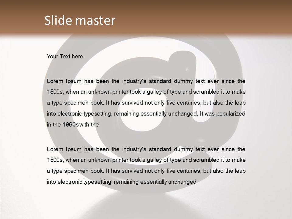 Togetherness Elderly Two PowerPoint Template