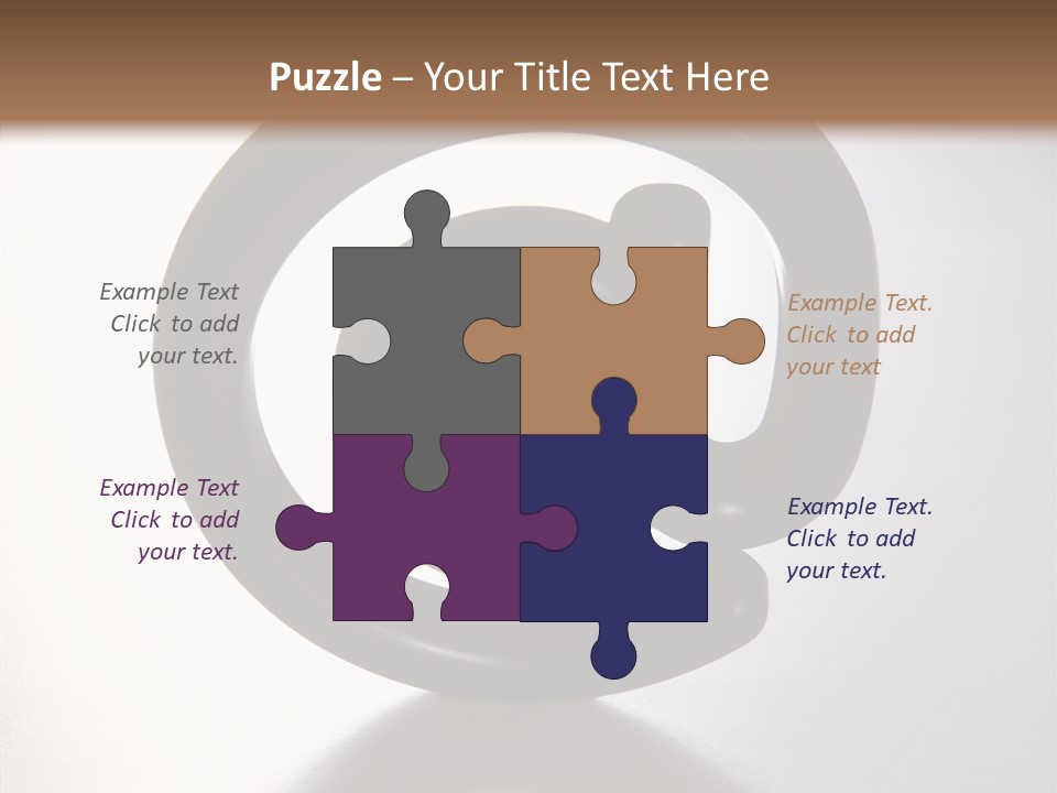 Togetherness Elderly Two PowerPoint Template