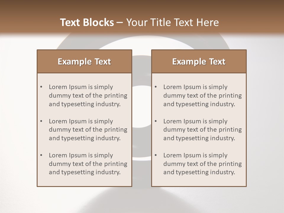 Togetherness Elderly Two PowerPoint Template
