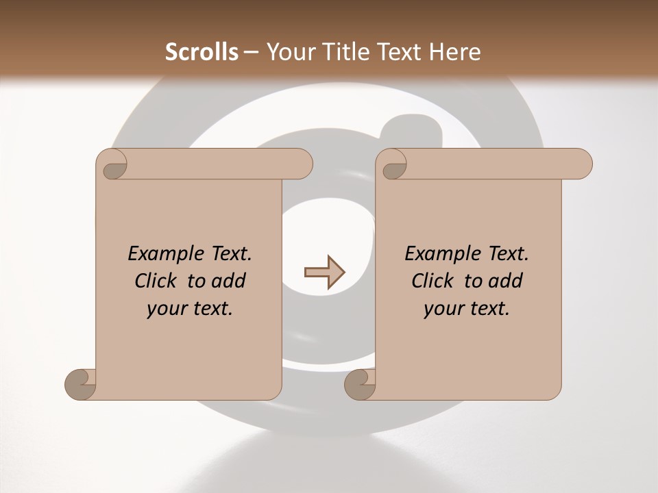 Togetherness Elderly Two PowerPoint Template