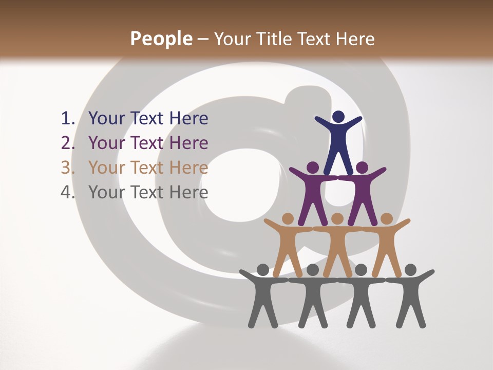 Togetherness Elderly Two PowerPoint Template