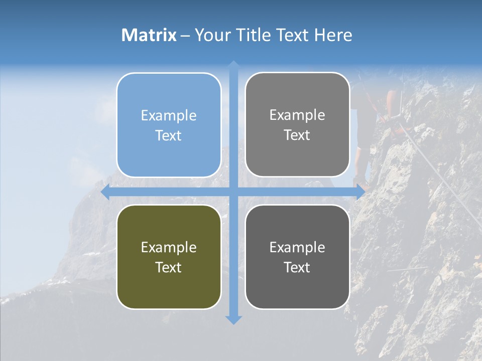 Senior  Care Closeup PowerPoint Template