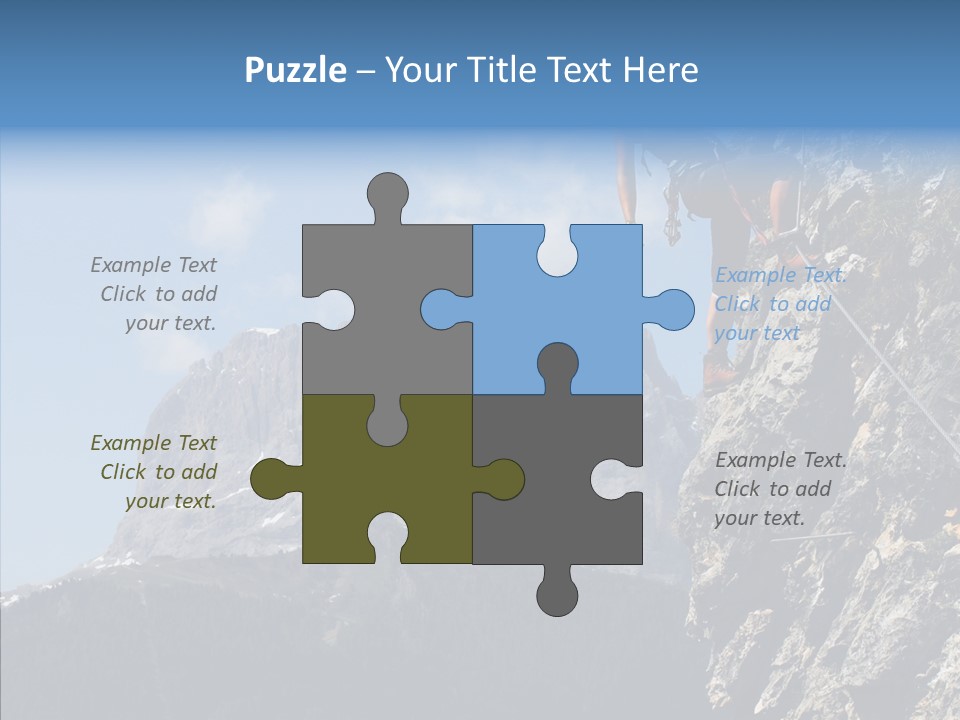 Senior  Care Closeup PowerPoint Template