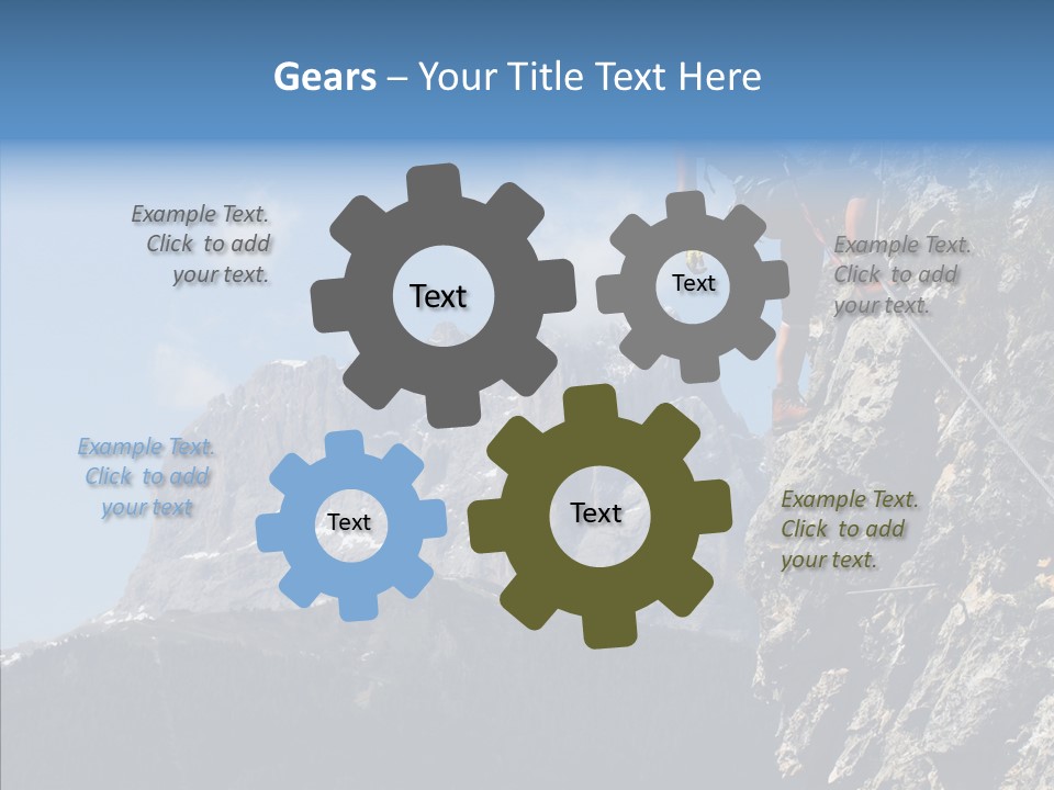 Senior  Care Closeup PowerPoint Template