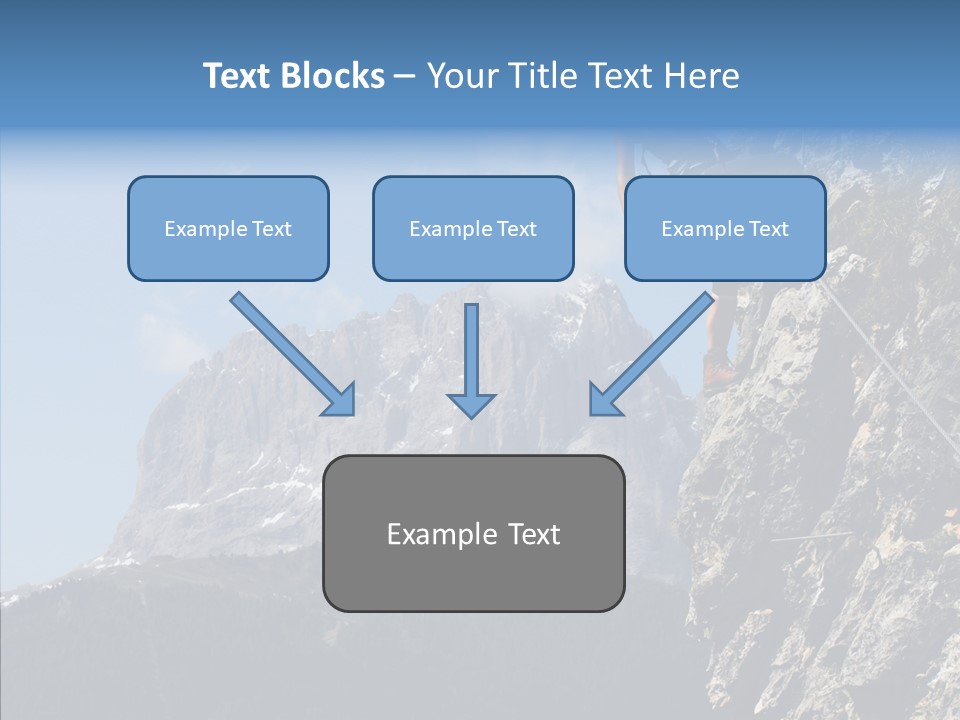 Senior  Care Closeup PowerPoint Template