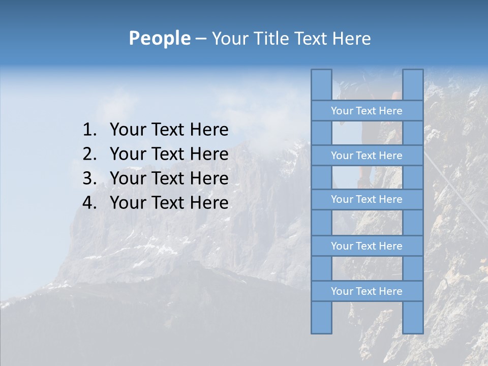 Senior  Care Closeup PowerPoint Template