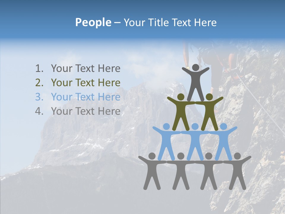 Senior  Care Closeup PowerPoint Template