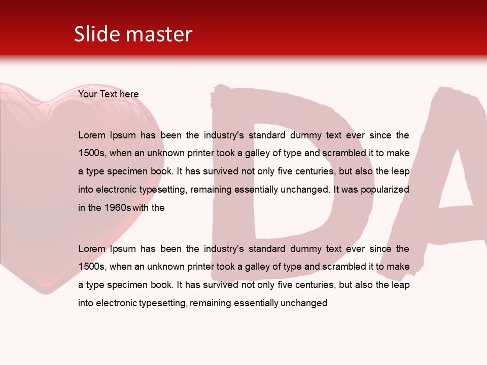 Closeup Background Hold PowerPoint Template