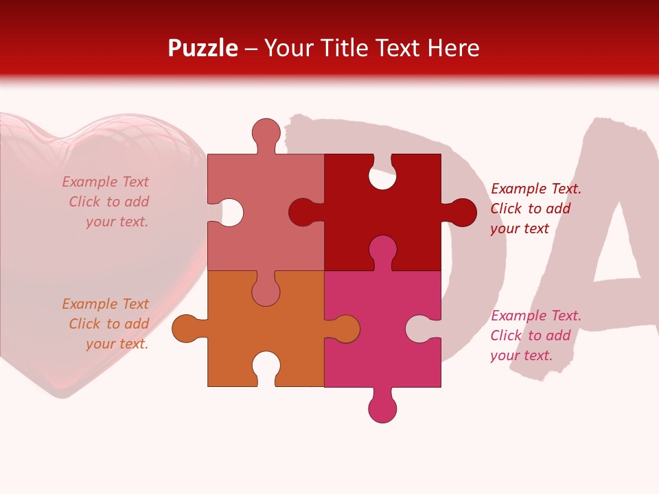 Closeup Background Hold PowerPoint Template