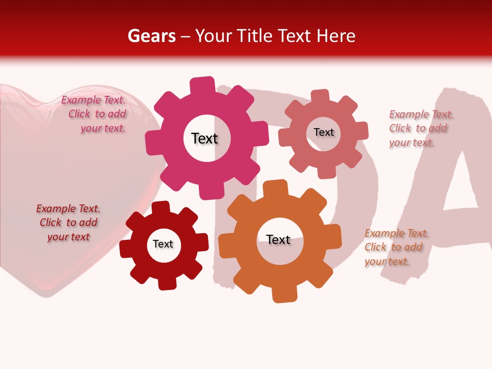 Closeup Background Hold PowerPoint Template