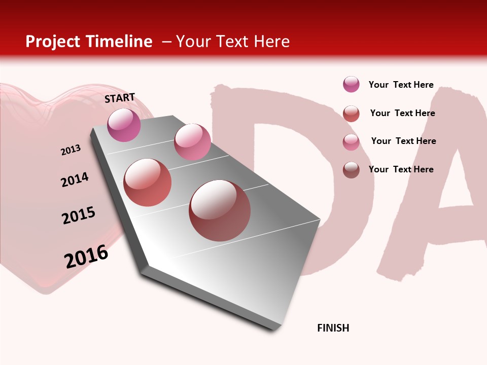 Closeup Background Hold PowerPoint Template