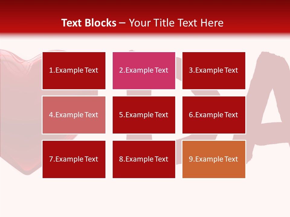 Closeup Background Hold PowerPoint Template