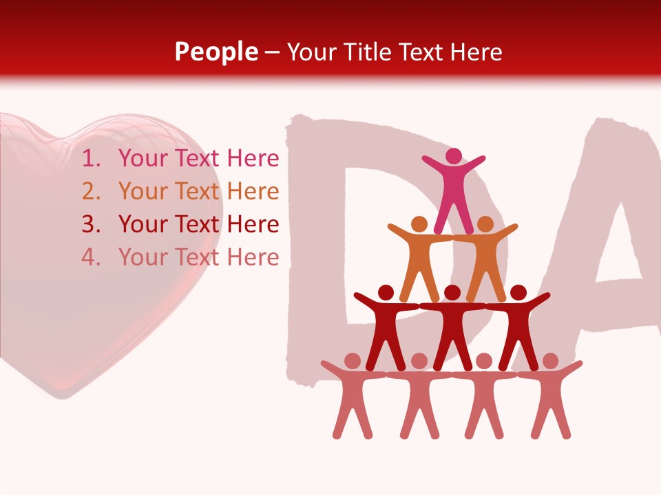 Closeup Background Hold PowerPoint Template