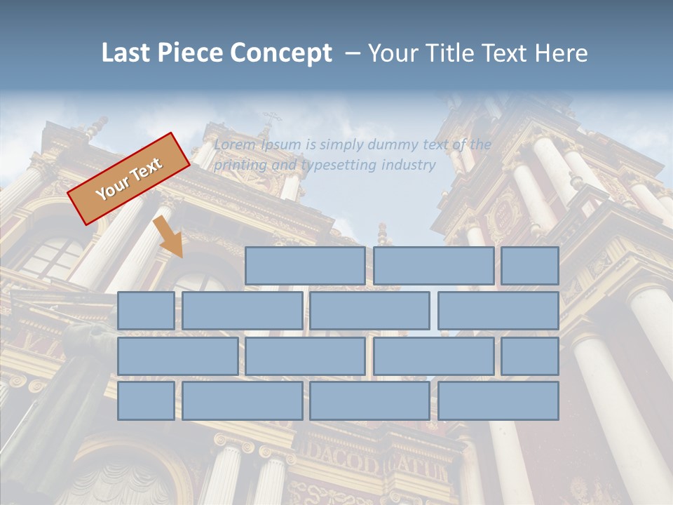 Elderly Touching Young PowerPoint Template