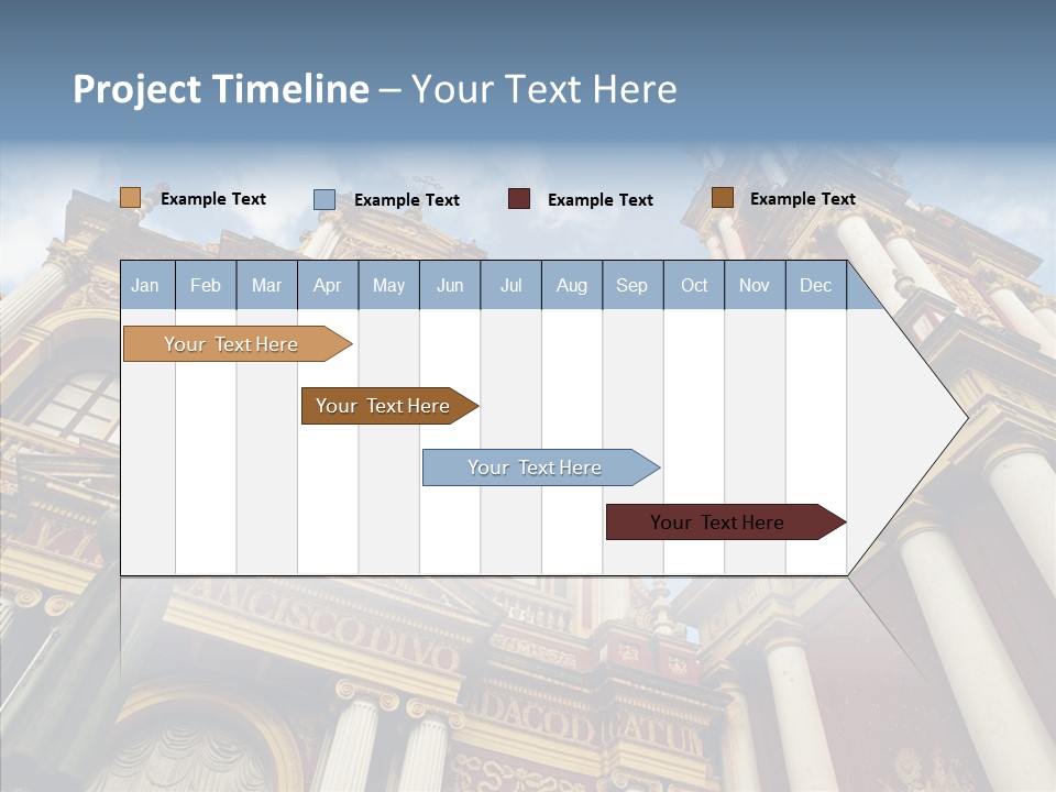 Elderly Touching Young PowerPoint Template