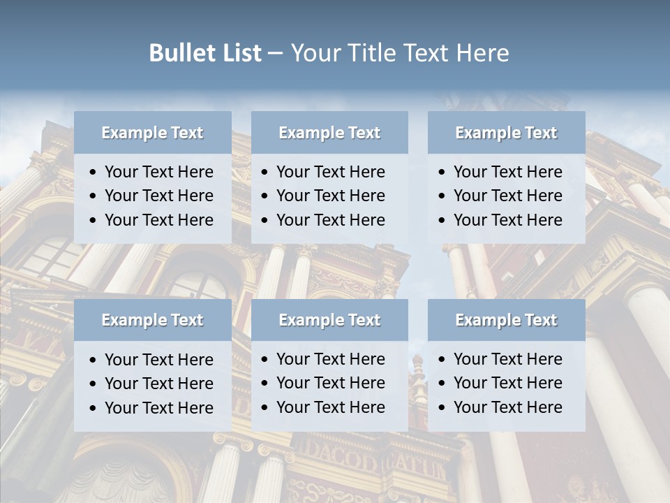 Elderly Touching Young PowerPoint Template