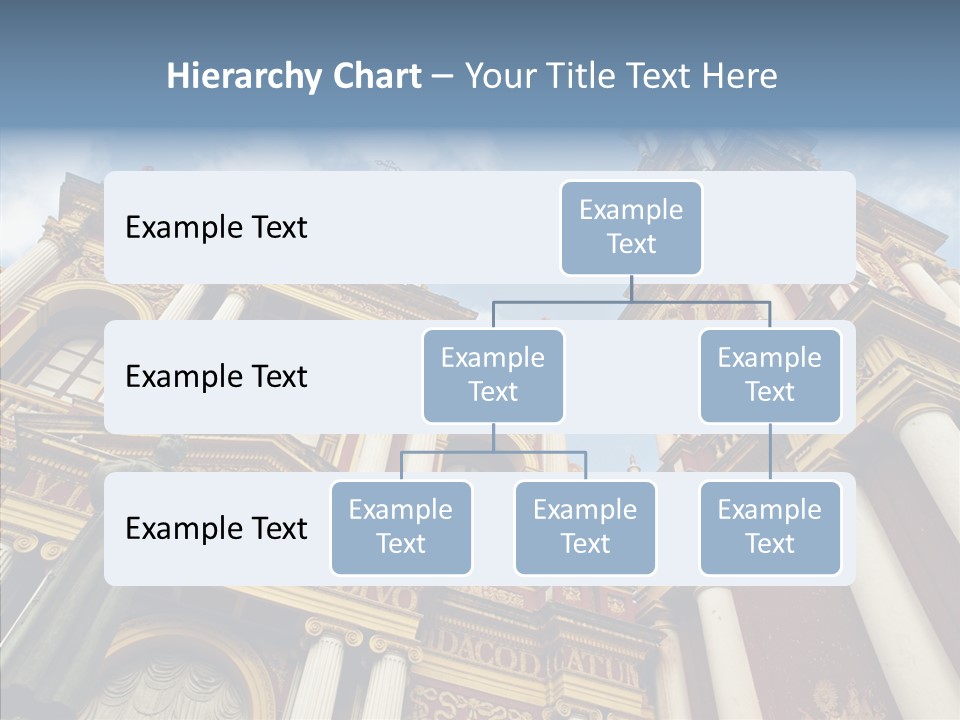 Elderly Touching Young PowerPoint Template
