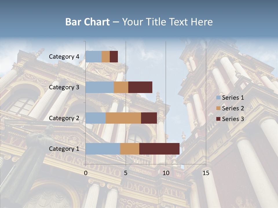 Elderly Touching Young PowerPoint Template