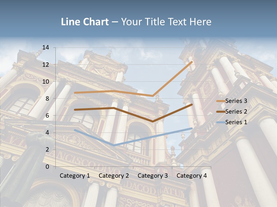 Elderly Touching Young PowerPoint Template