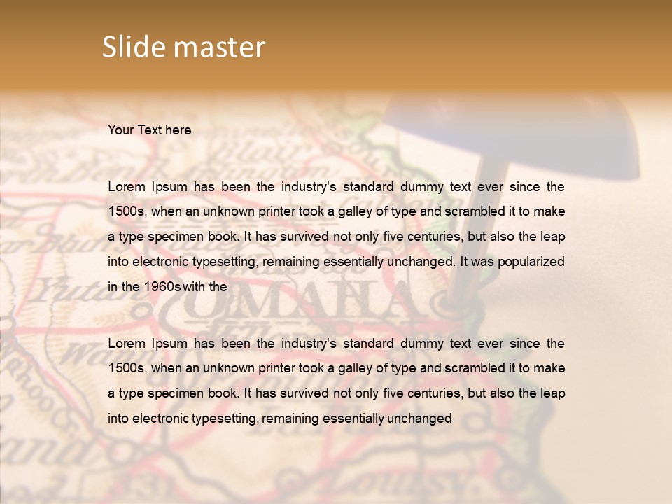 Assistance Elderly Finger PowerPoint Template