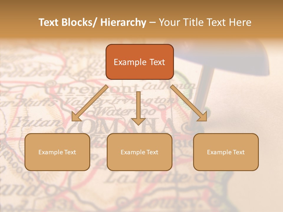 Assistance Elderly Finger PowerPoint Template