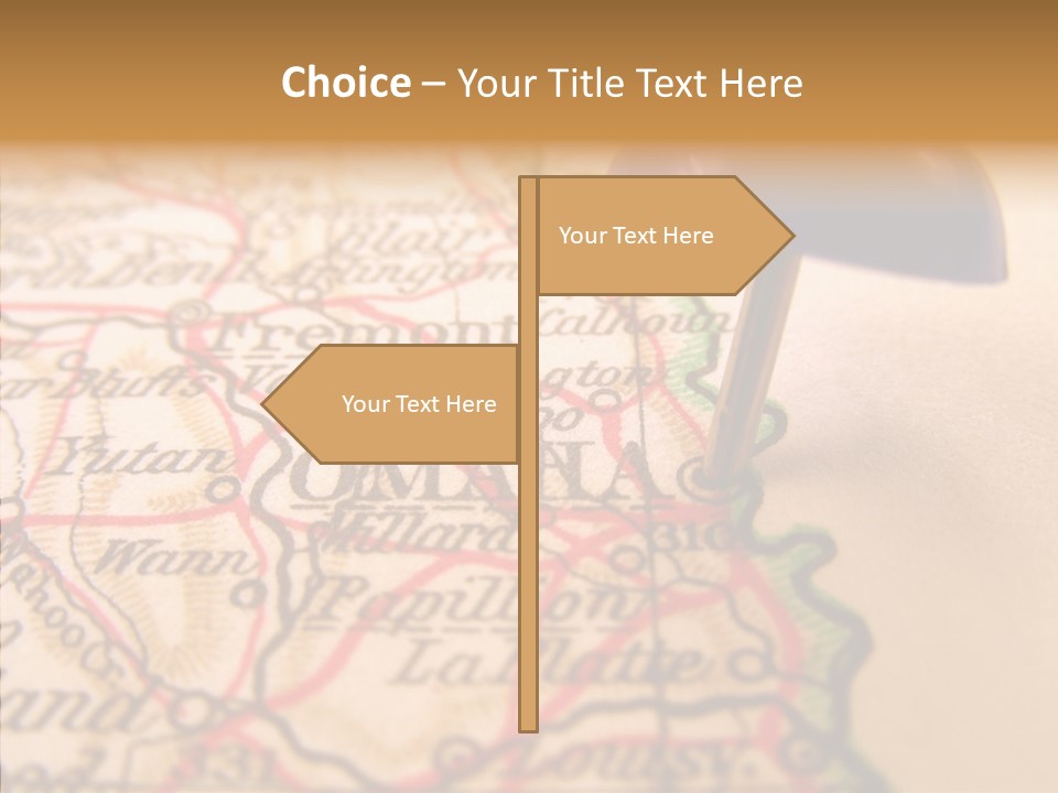 Assistance Elderly Finger PowerPoint Template